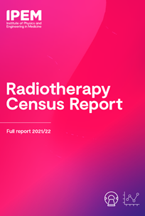 Cover of 2021 Radiotherapy Workforce Census Report