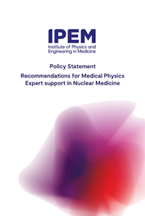 Cover of Recommendations for Medical Physics Expert support in Nuclear Medicine - 2021